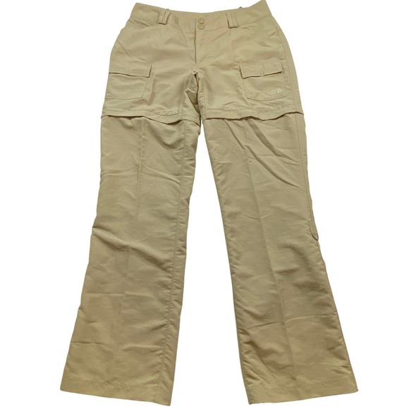 The North Face Other - The‎ North Face Women's Khaki Zip Off Convertible Cargo Hiking Pants 10 Gorpcore